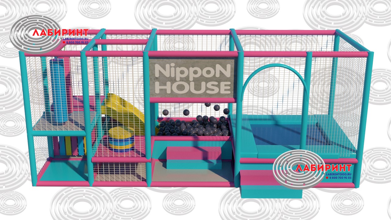 Детский игровой лабиринт «Ниппон»